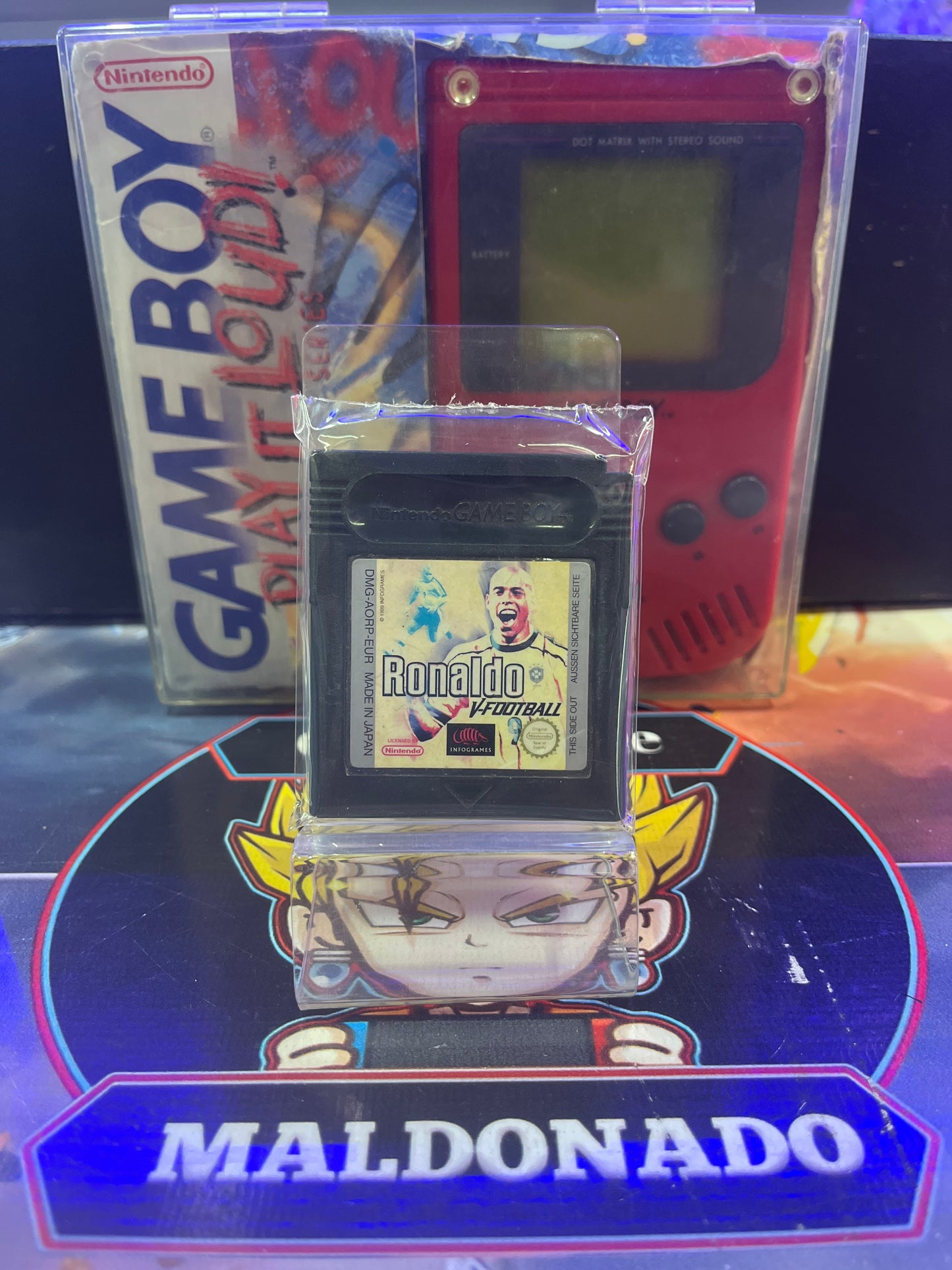 RONALDO V-FOOTBALL - JUEGO GAME BOY