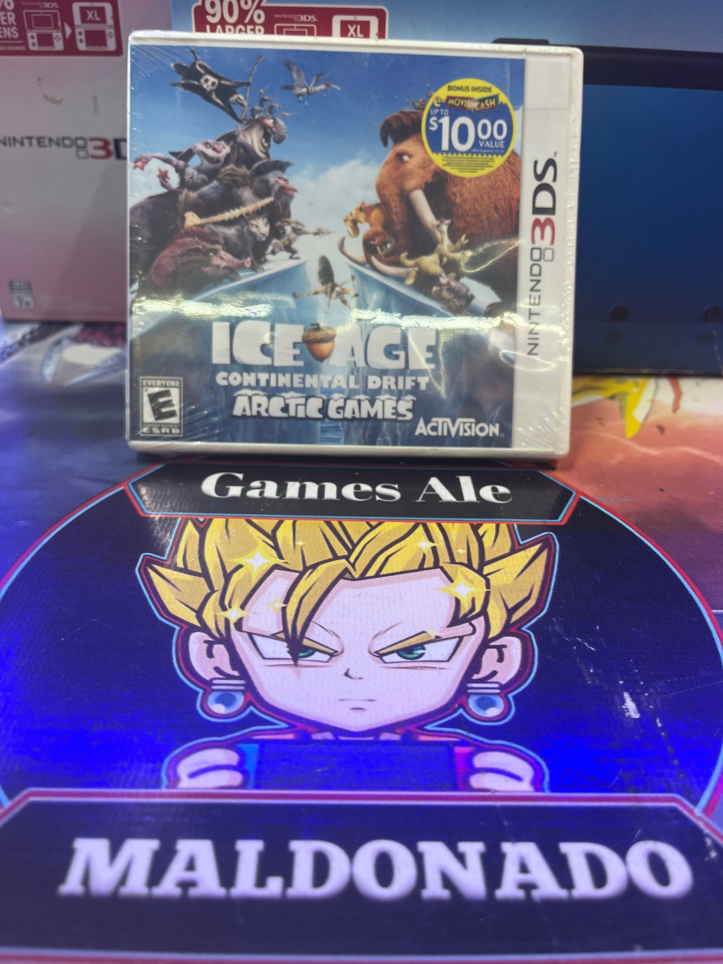 ICE AGE CONTINETAL DRIFT - JUEGO NINTENDO 3DS (SELLADO)