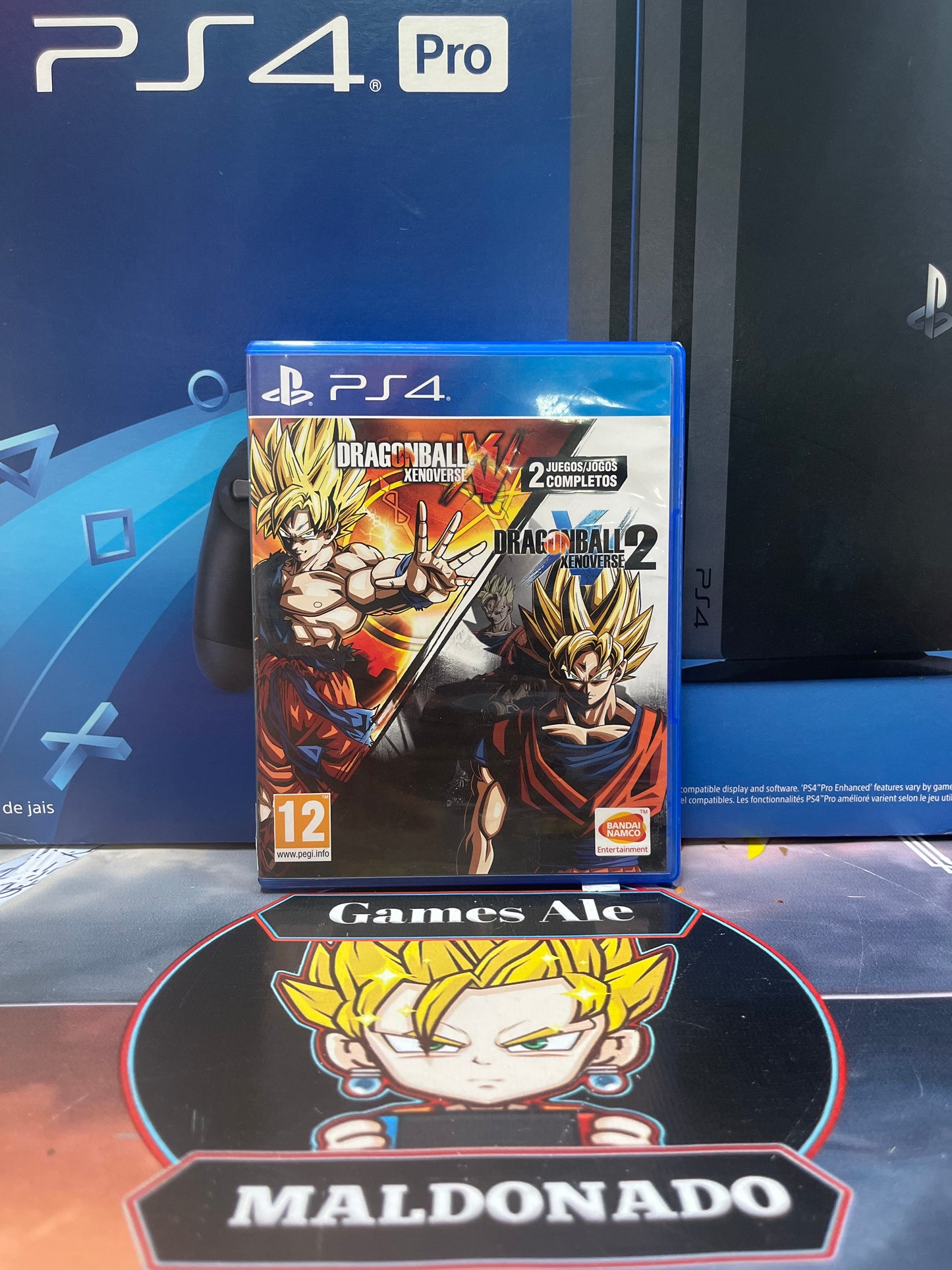 DRAGÓNBALL Z 2 en 1 XENOVERSE 1 Y 2 - JUEGO PLAYSTATION 4 ( USADO )