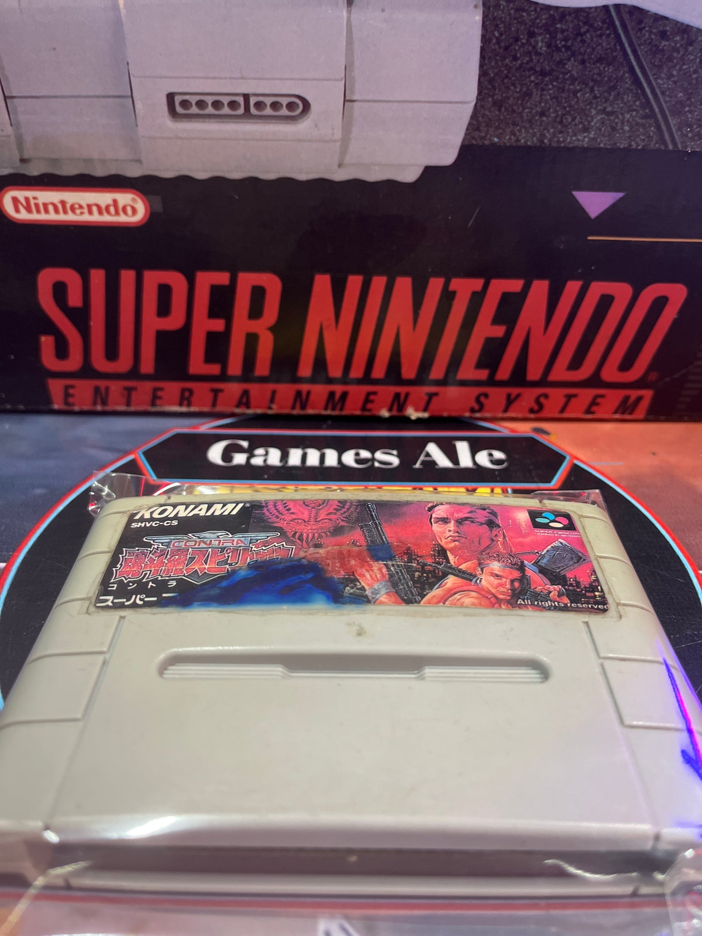CONTRA - JUEGO SUPER NINTENDO