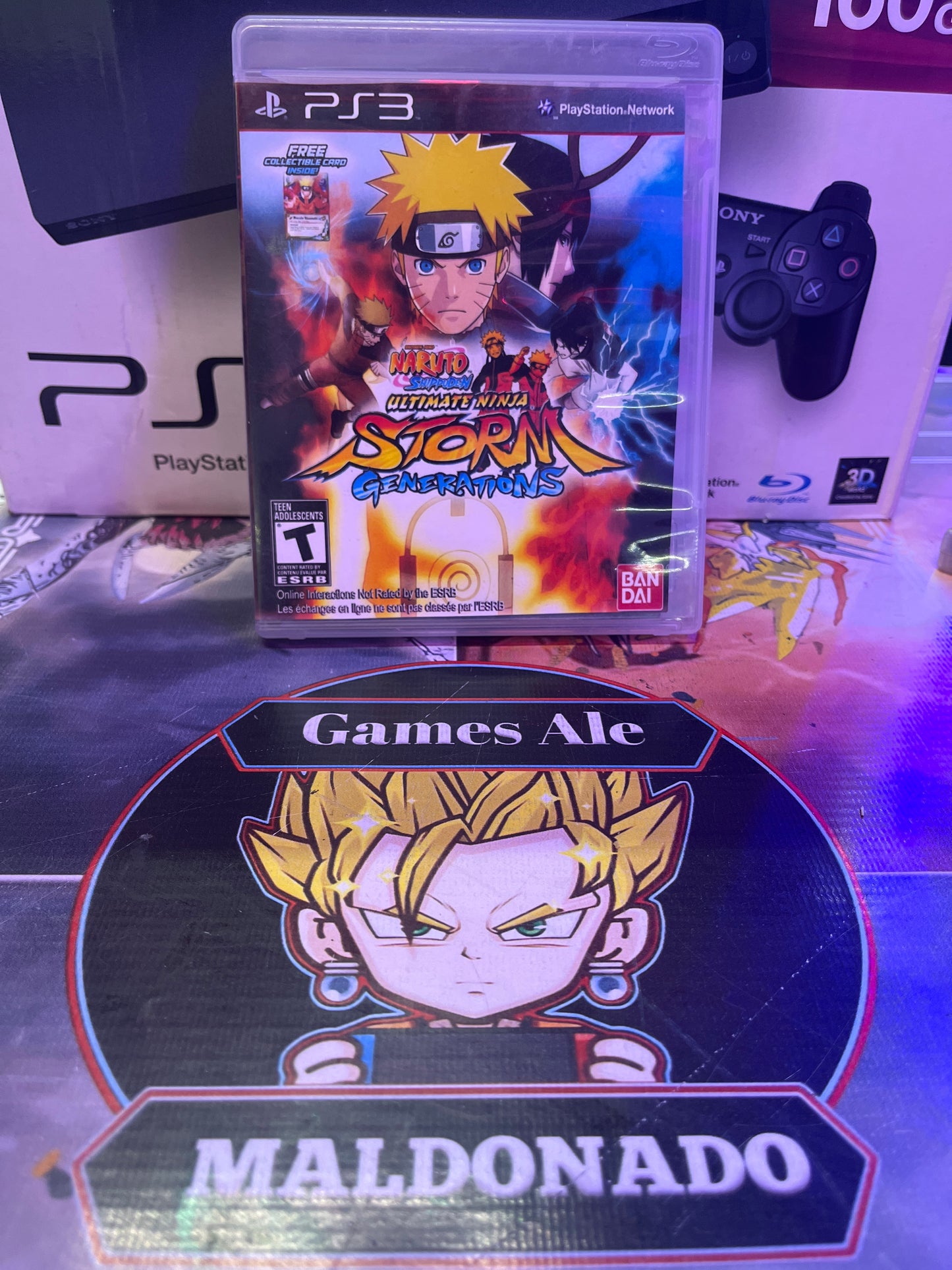 NARUTO SHIPPUDEN: ULTIMATE NINJA STORM GENERATIONS – JUEGO DE PLAYSTATION 3 (USADO)