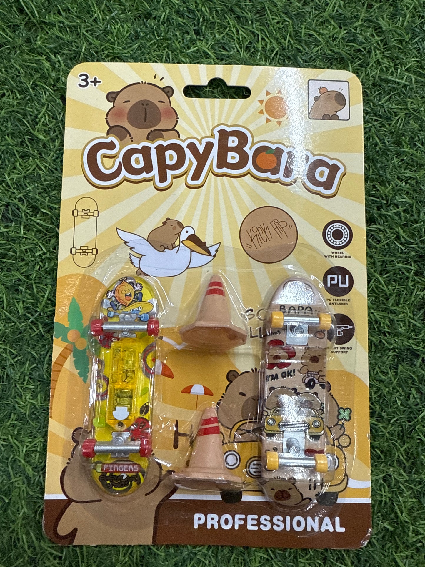 SKATE DE CAPYBARA PATINETA DE DEDOS