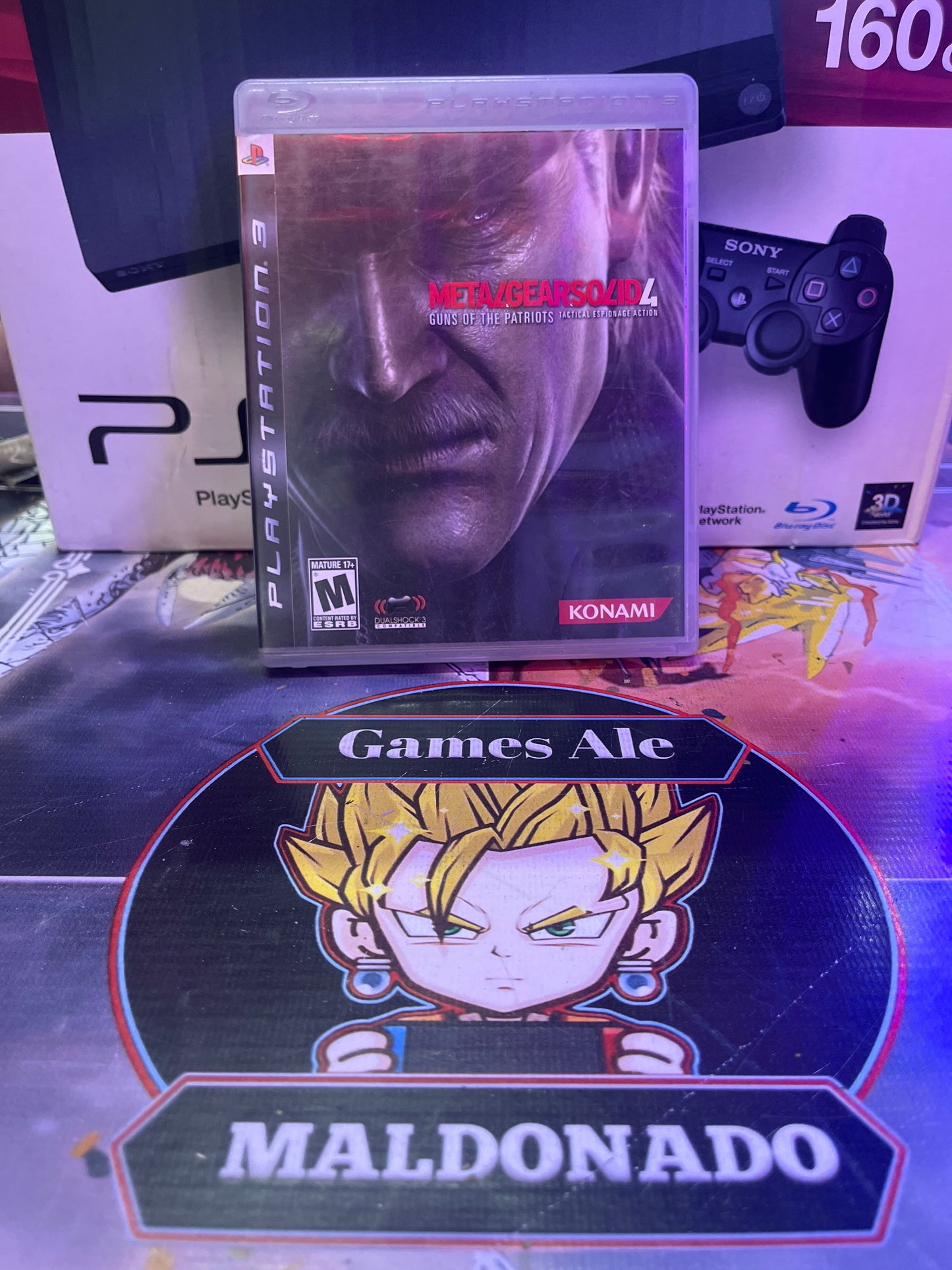 METAL GEAR SOLID 4 – JUEGO DE PLAYSTATION 3 (USADO)