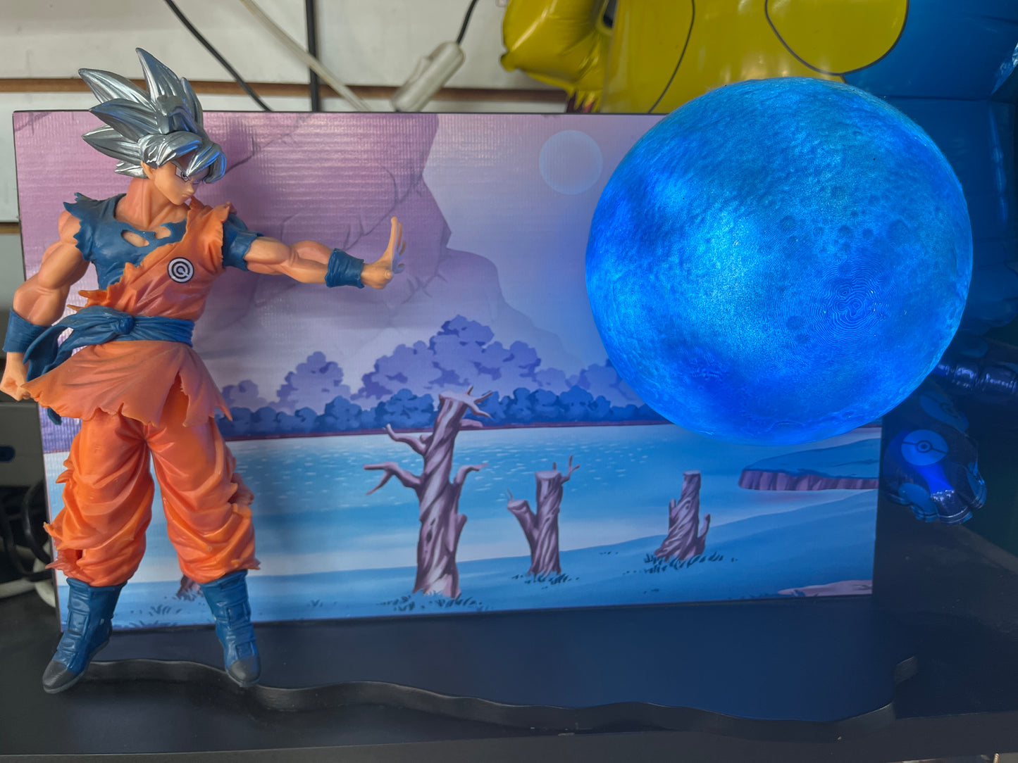 LAMPARA GOKU ULTRA INSTINTO - DRAGON BALL Z