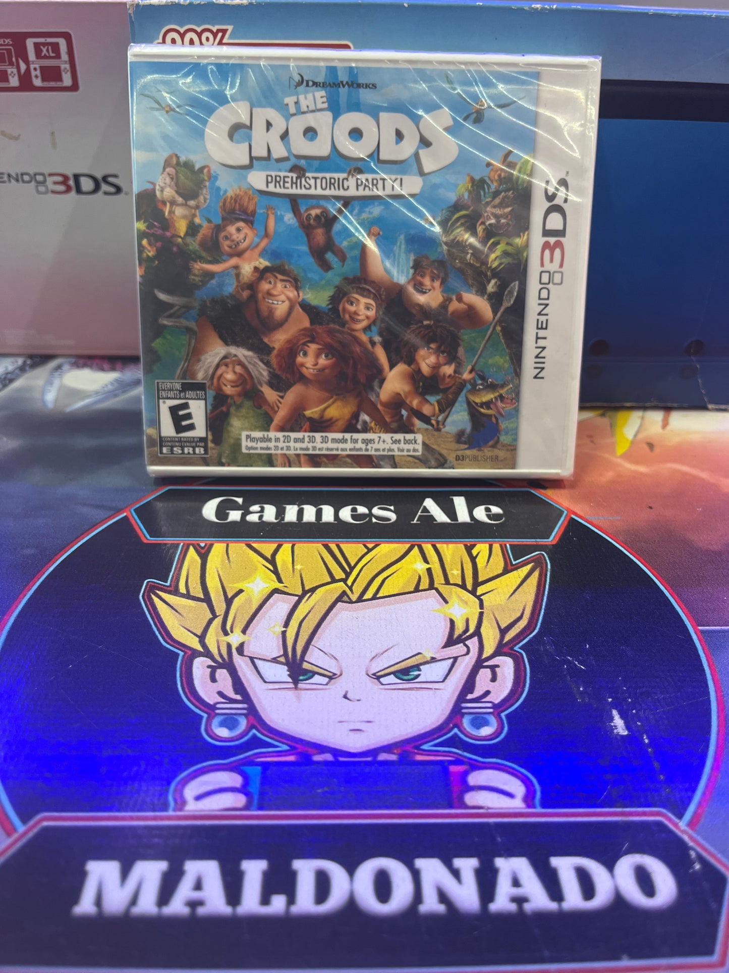 THE CROODS PREHISTÓRICA PARTY - JUEGO NINTENDO 3DS