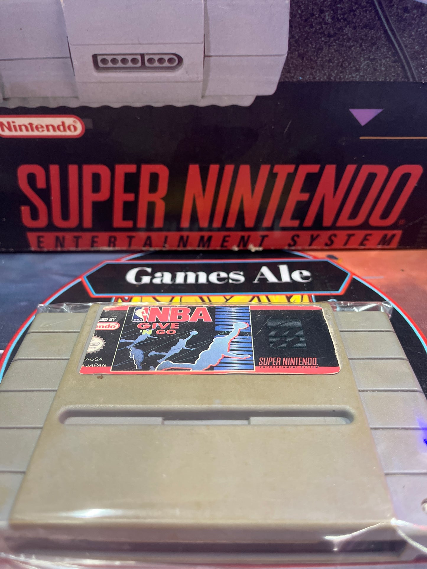 NBA GIVE’N GO - JUEGO SUPER NINTENDO
