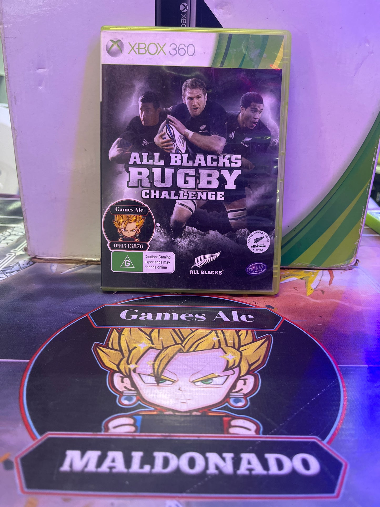 ALL BLACKS RUGBY CHALLENGE – JUEGO DE XBOX 360 (USADO) (PAL)