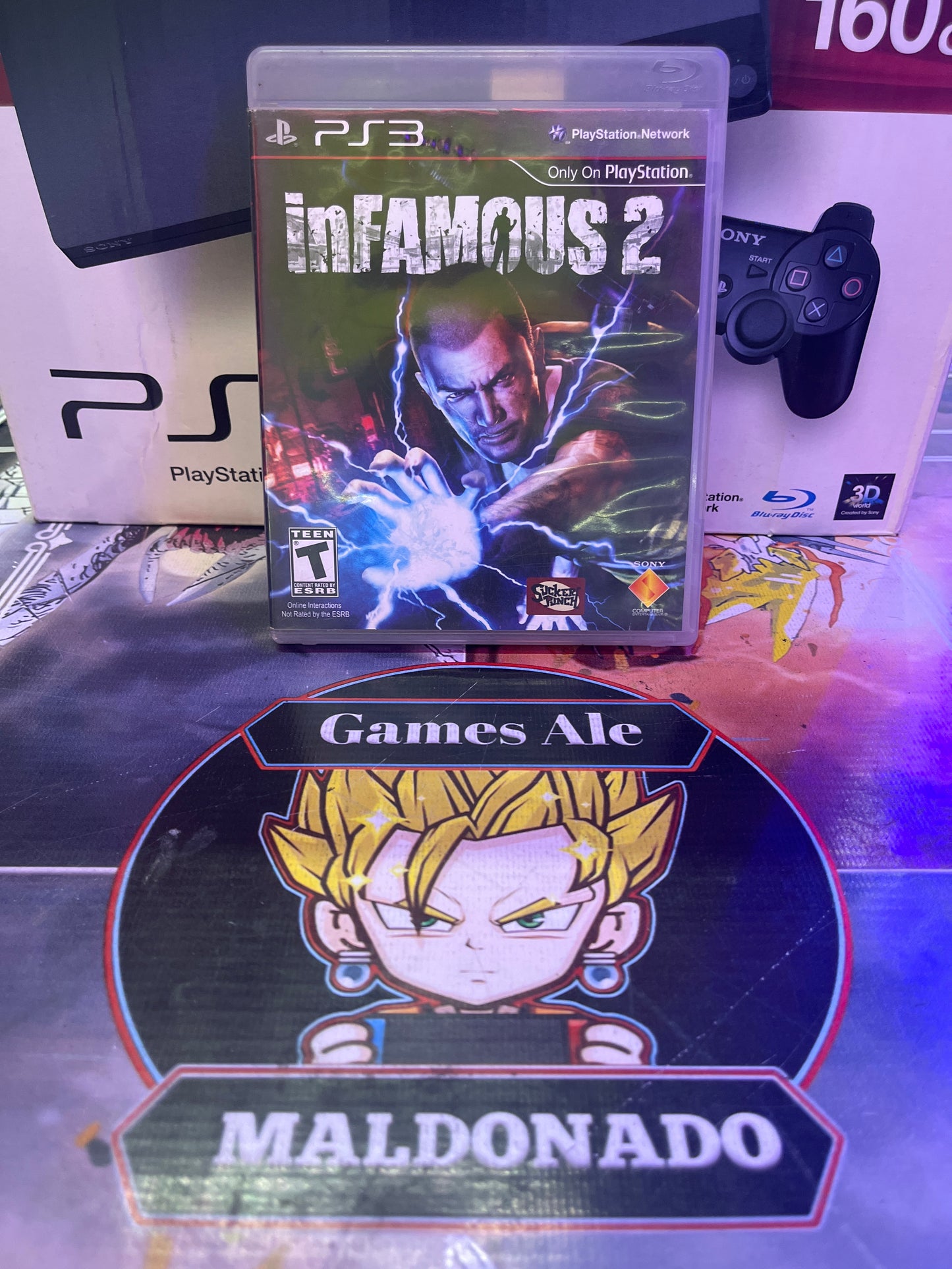 INFAMOUS 2 – JUEGO DE PLAYSTATION 3 (USADO)