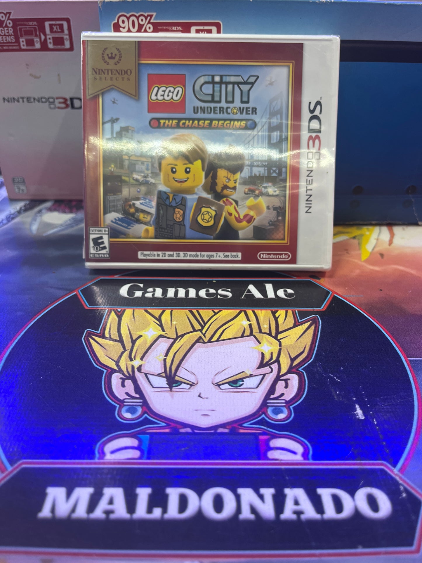 LEGO CUTY UNDERCOVER THE CHASE BEGINS -JUEGO NINTENDO 3DS (SELLADO)
