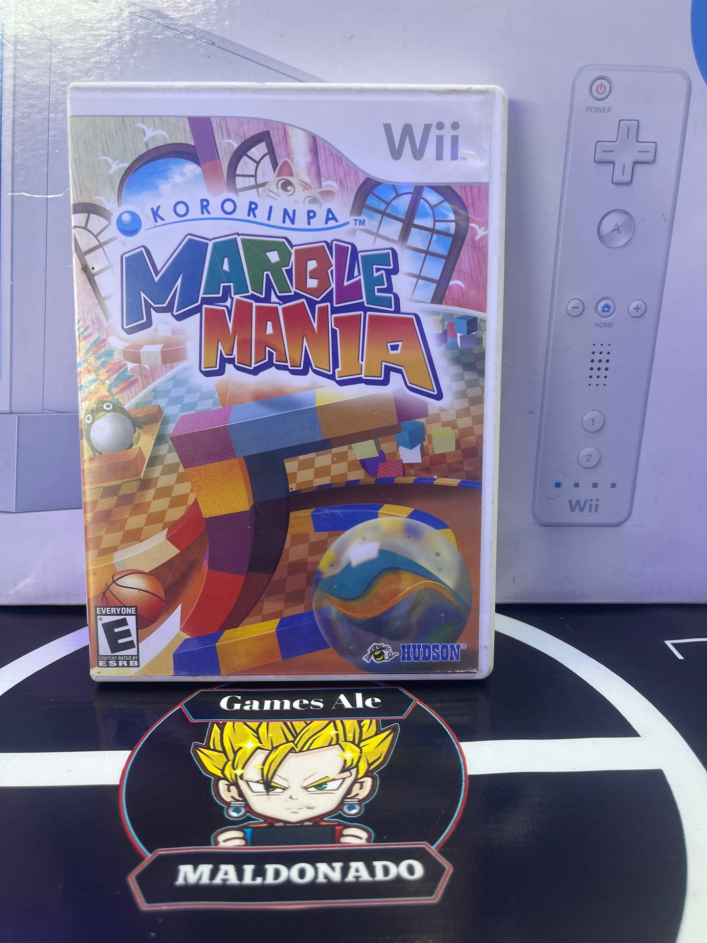 MARBLE MANÍA - JUEGO NINTENDO WII ( USADO)