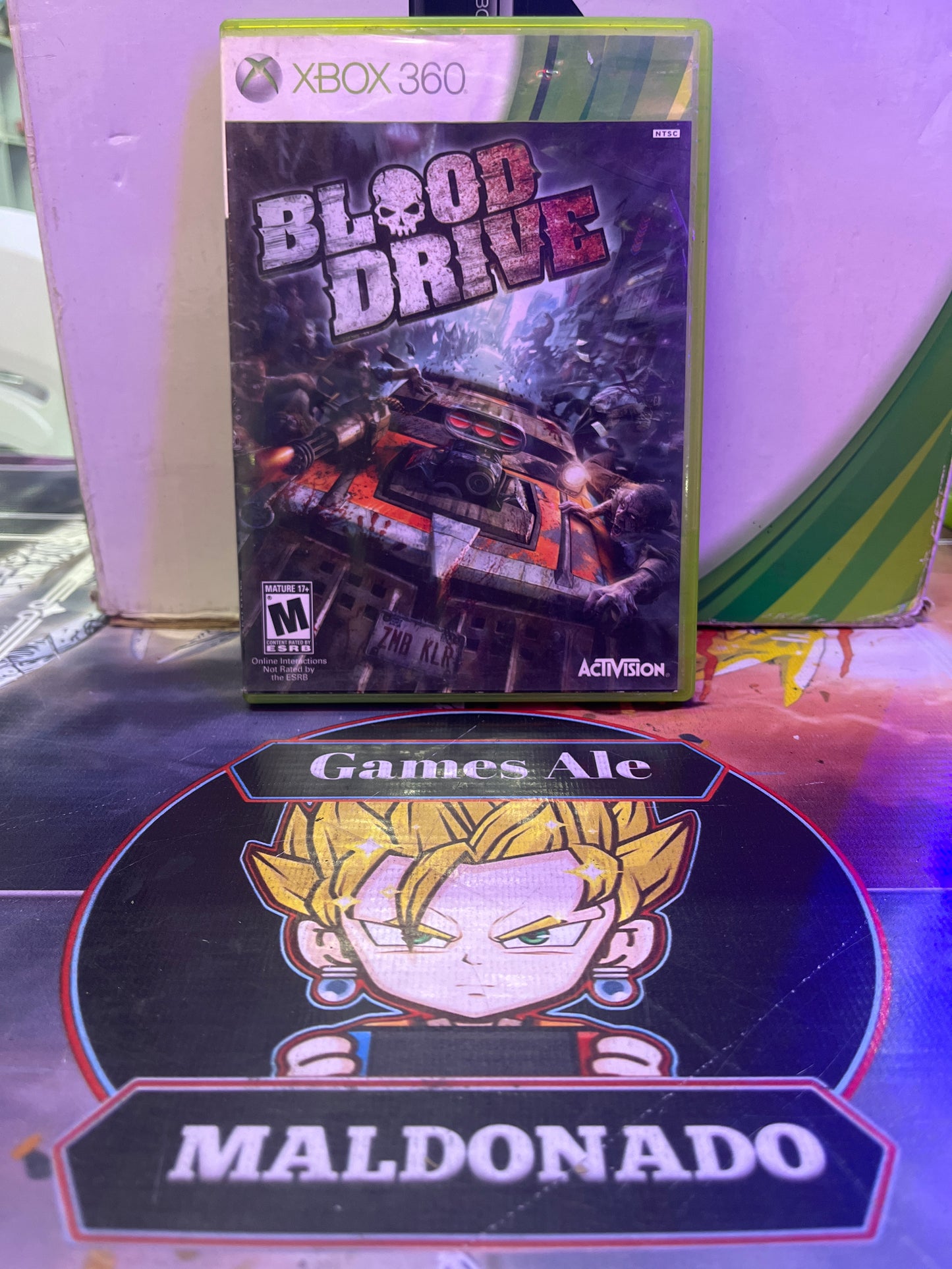 BLOOD DRIVE – JUEGO DE XBOX 360 (USADO) (NTSC)