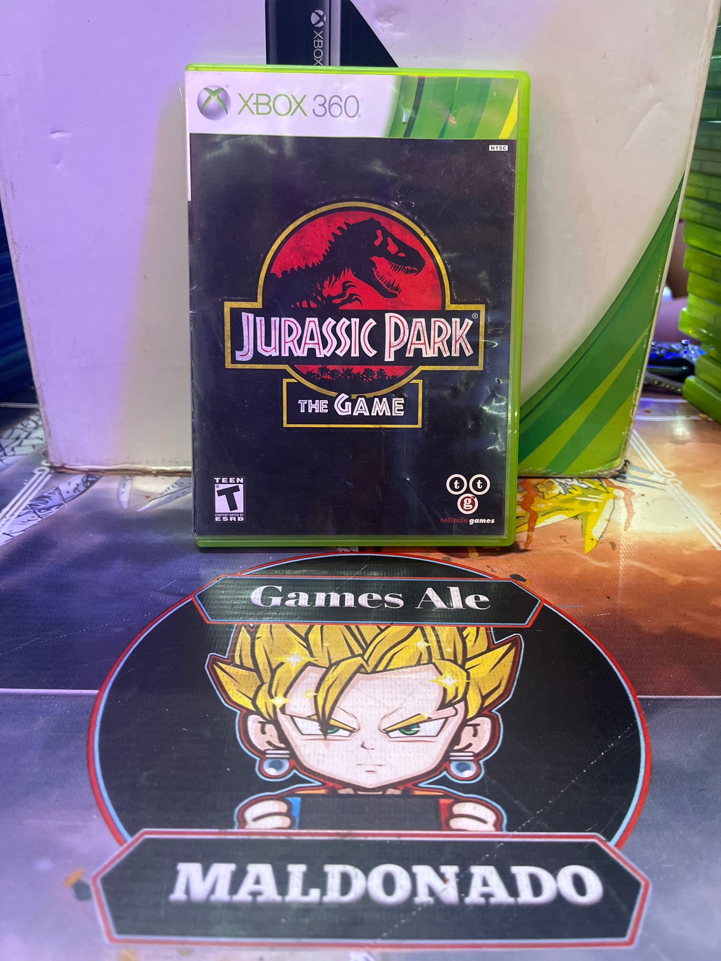 JURASSIC PARK THE GAME – JUEGO DE XBOX 360 (USADO) (NTSC)