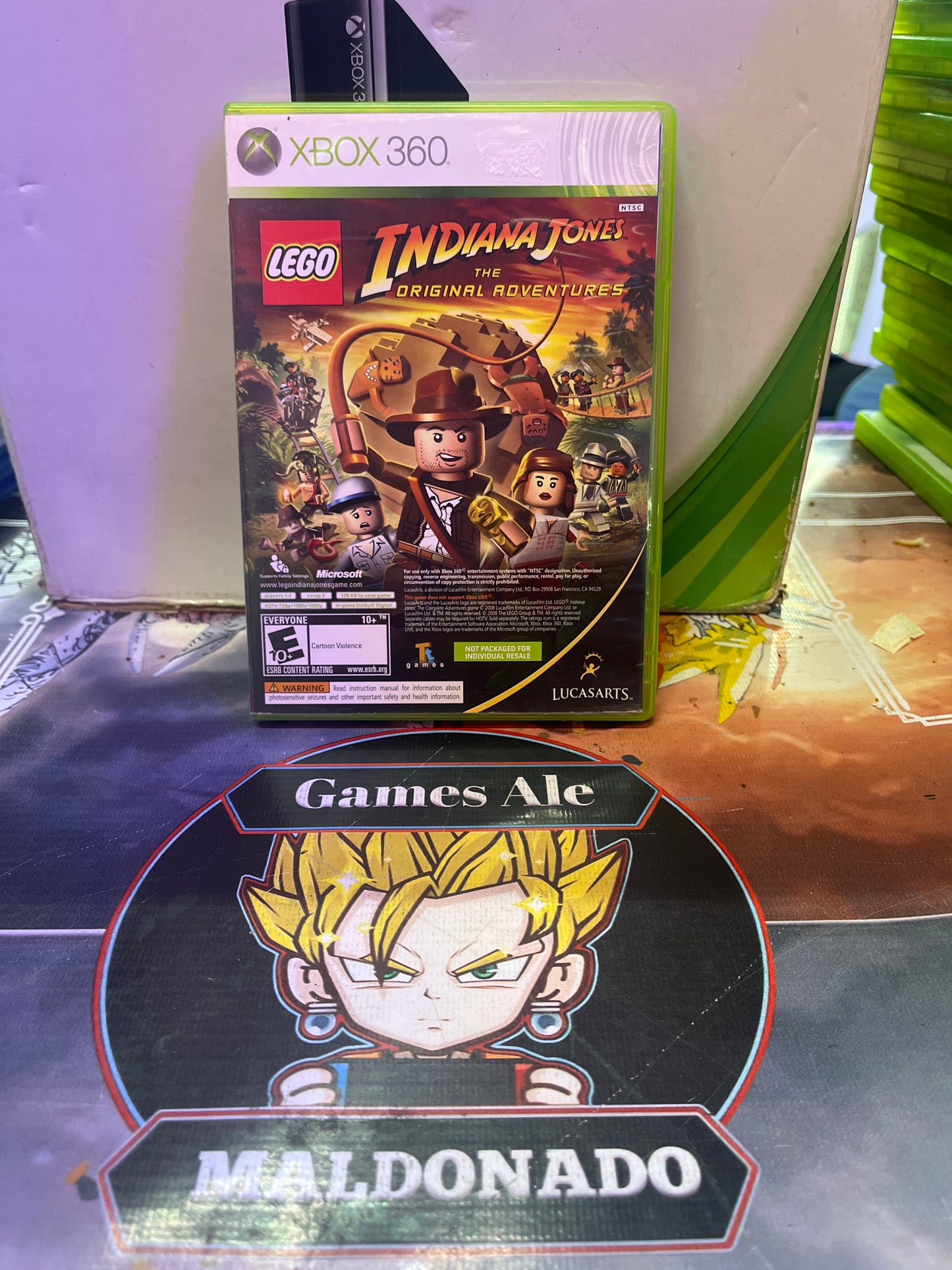 LEGO INDIANA JONES – JUEGO DE XBOX 360 (USADO) (NTSC)