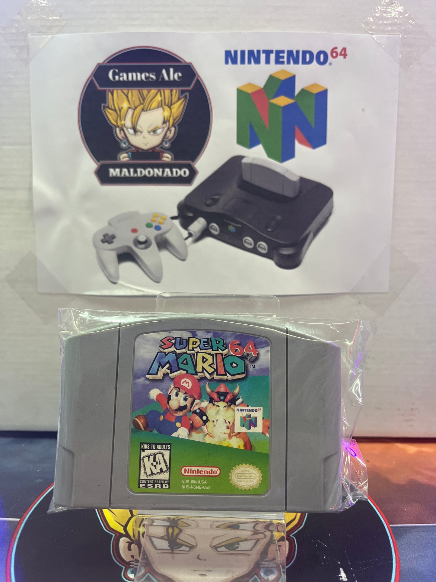 SÚPER MARIO 64 - JUEGO NINTENDO 64