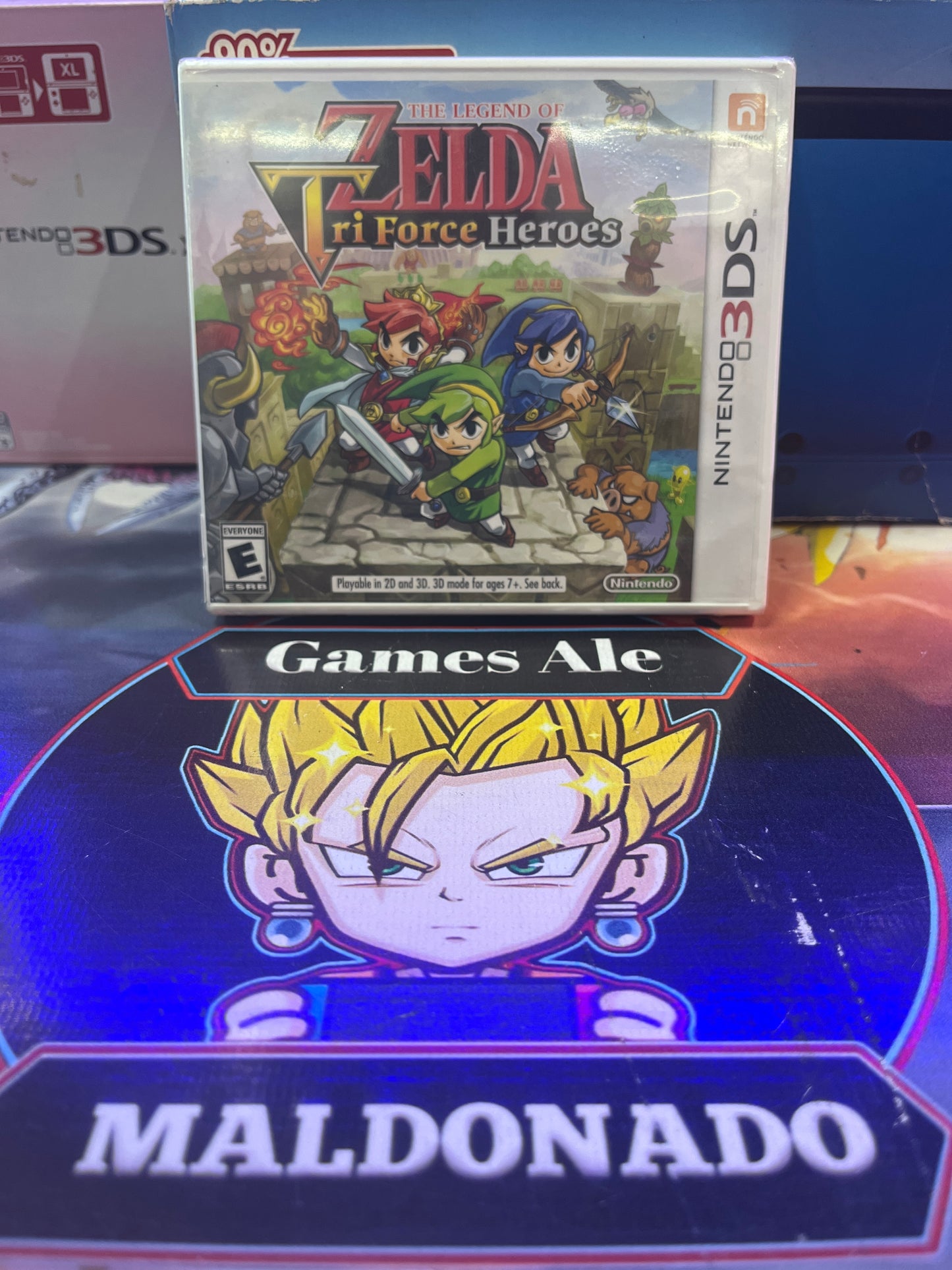 THE LEGEND OF ZELDA TRI FORCÉ HÉROES - JUEGO NINTENDO 3DS