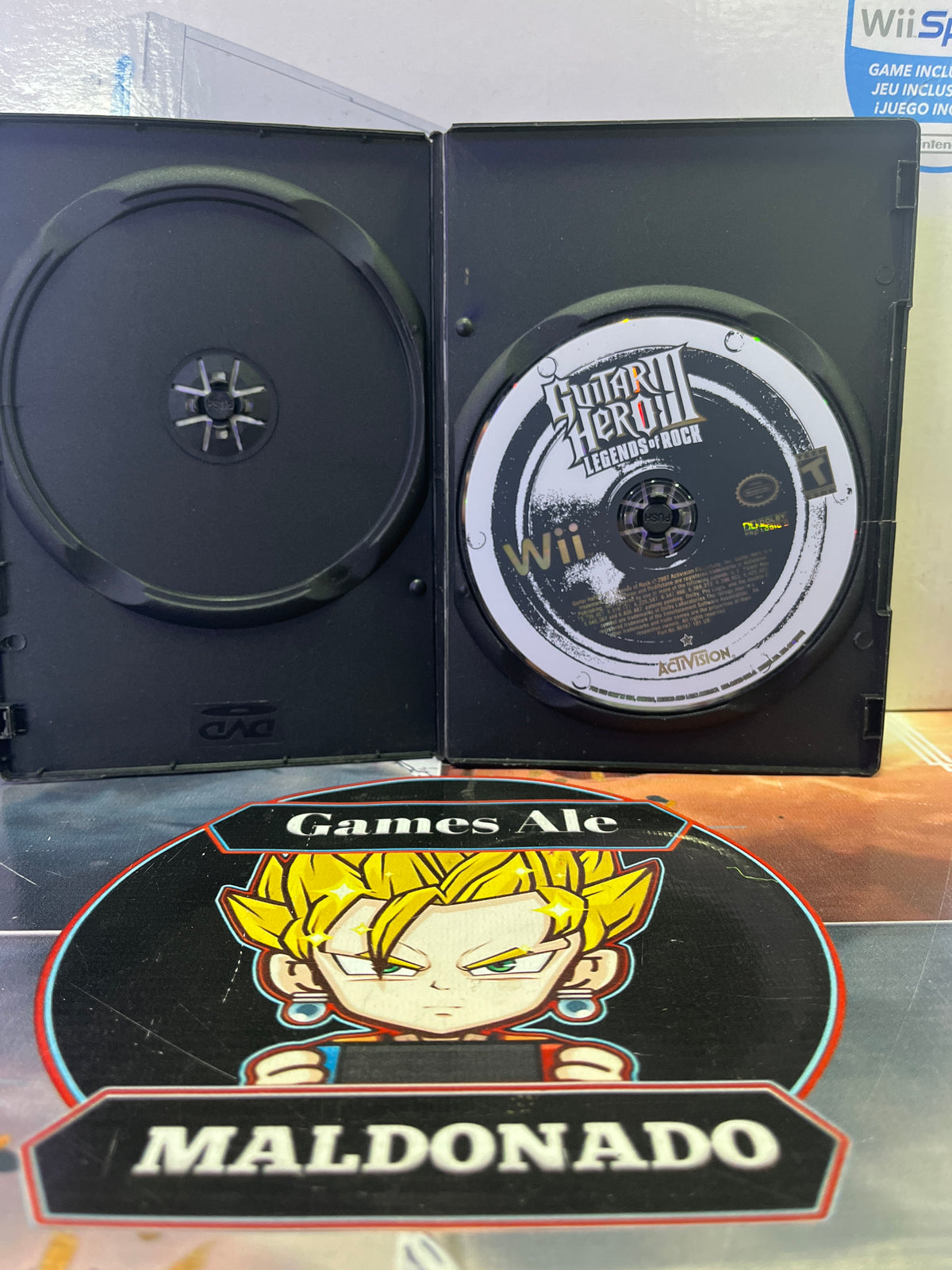 GUITAR HERO 3 ( NINTENDO WII USADO) - JUEGO NINTENDO WII