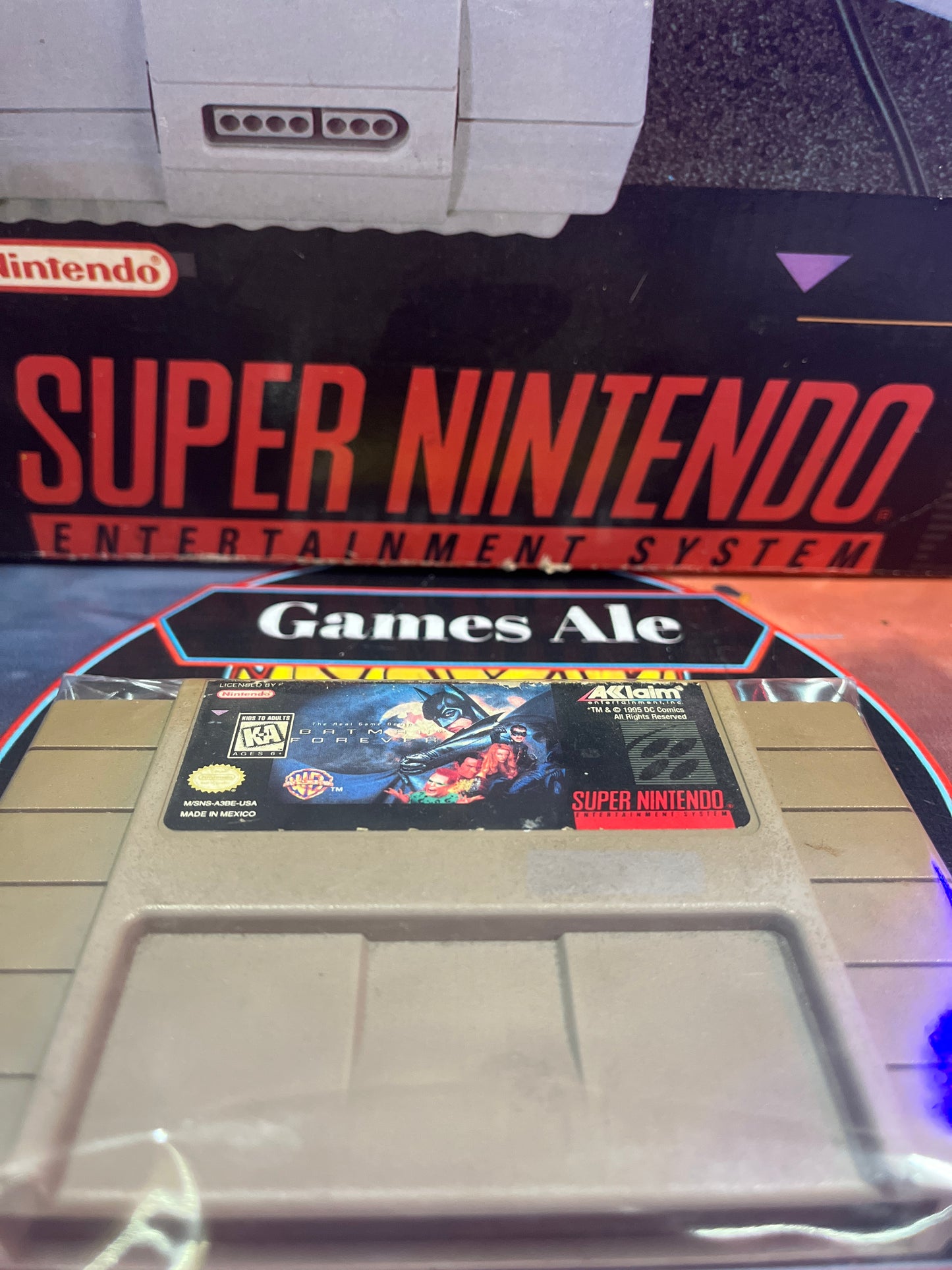 BATMAN FOREVER - JUEGO SUPER NINTENDO