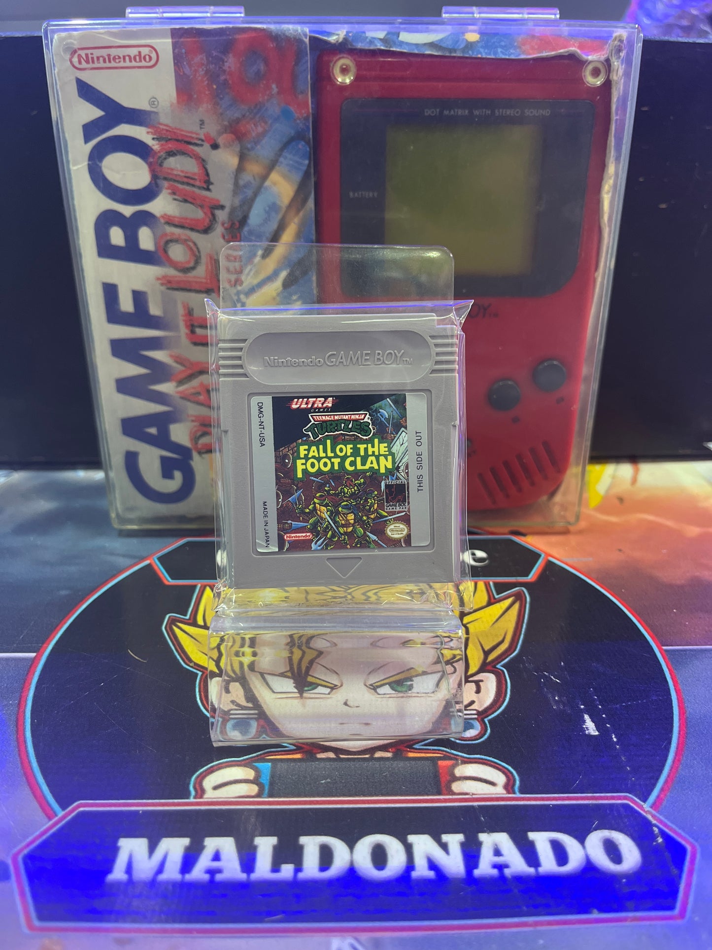 TEENAGE MUTANT NINJA TURTLES FALL OF THE FOOT CLAN - JUEGO GAME BOY
