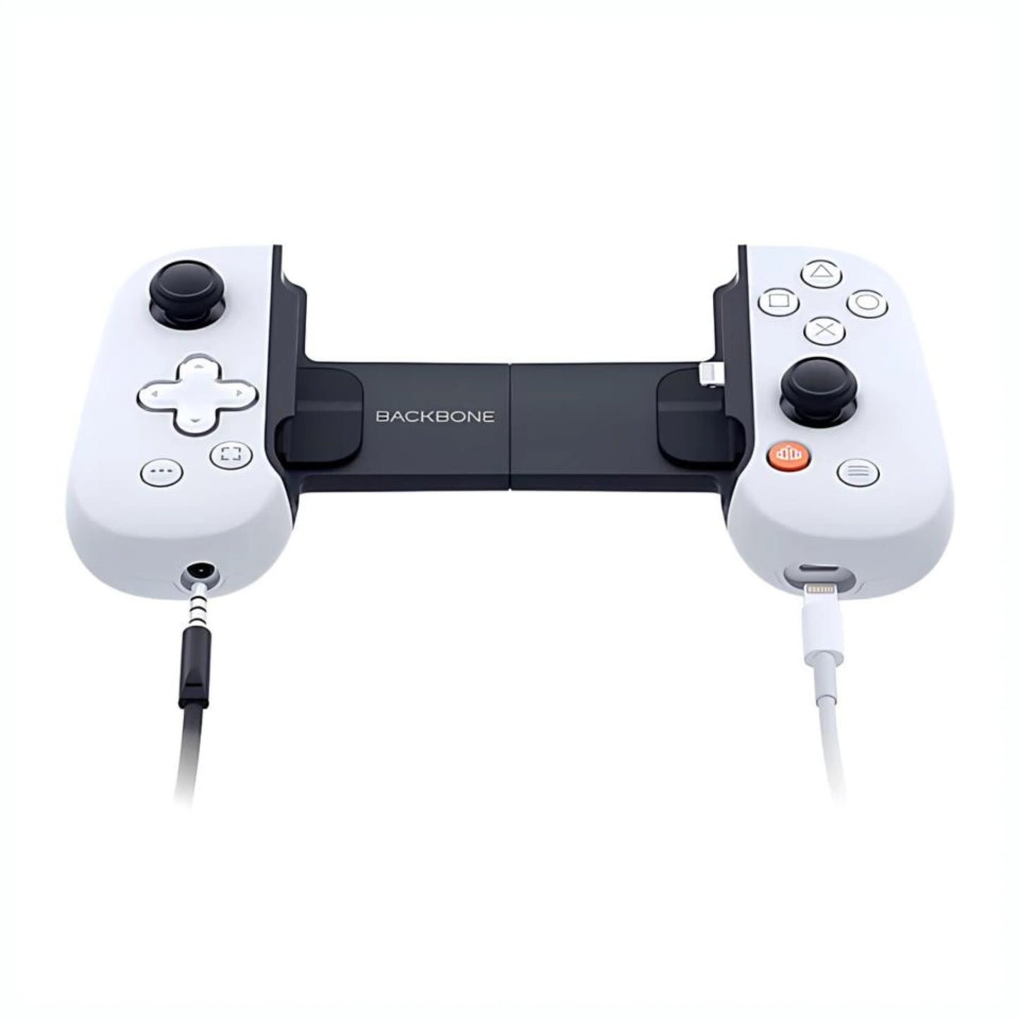 JOYSTICK BACKBONE ONE PLAYSTATION PS5 REMOTO PARA IPHONE - BLANCO