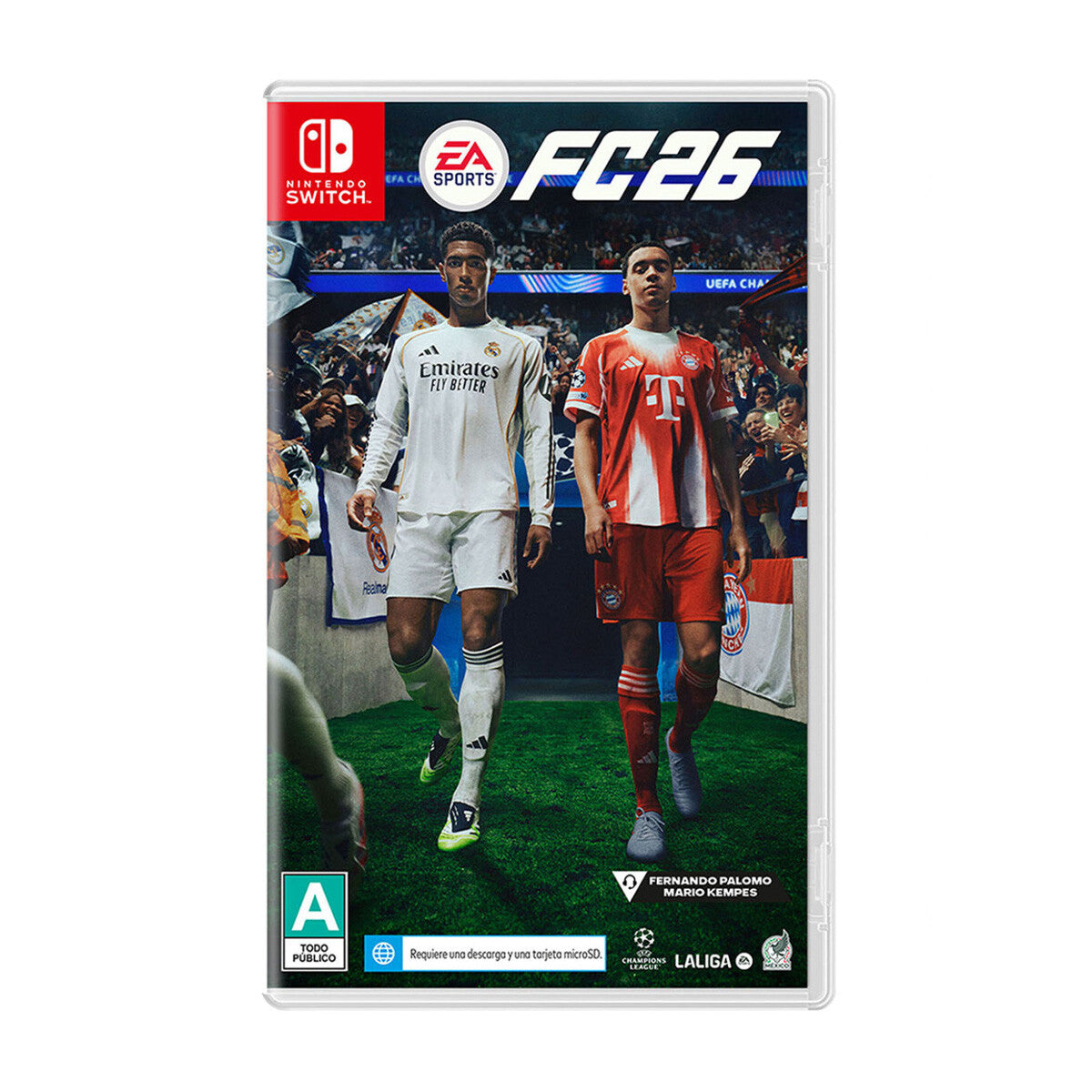 FC 26 JUEGO DE NINTENDO SWITCH (NUEVO SELLADO)