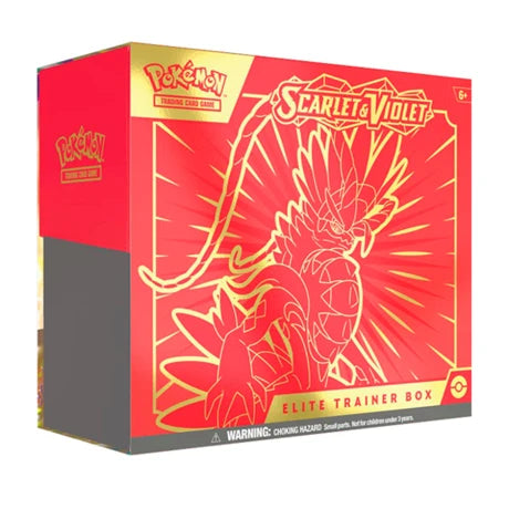 CAJA DE ENTRENADOR SCARLET AND VIOLET KORAIDON EN INGLES POKEMON TCG TRAINER ELITE