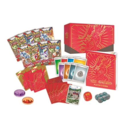 CAJA DE ENTRENADOR SCARLET AND VIOLET KORAIDON EN INGLES POKEMON TCG TRAINER ELITE