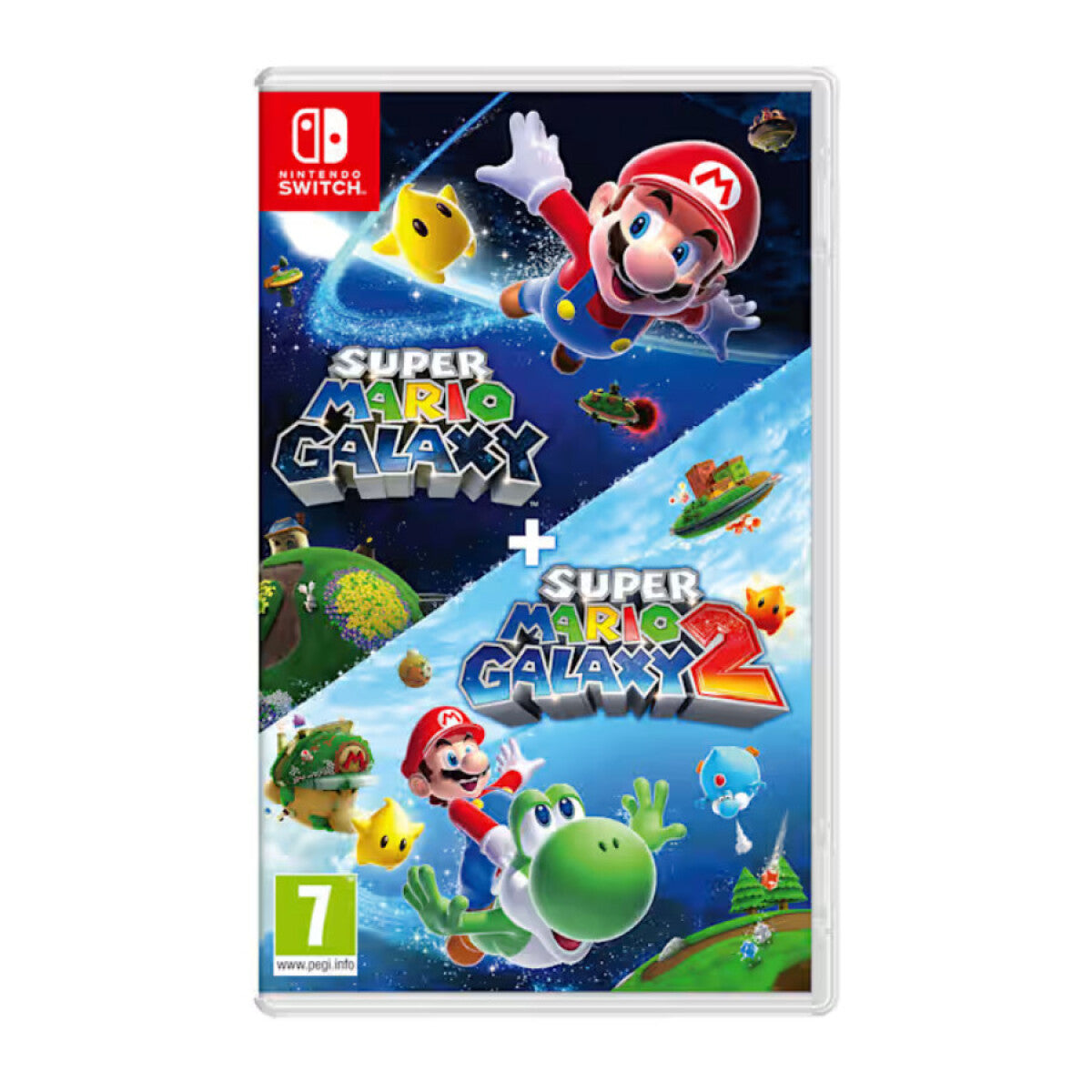 SUPER MARIO GALAXY + SUPER MARIO GALAXY 2 - JUEGOS DE NINTENDO SWITCH (NUEVO SELLADO)
