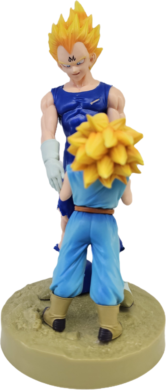 FIGURA VEGETA Y TRUNKS SUPER SAIYAN DRAGON BALL