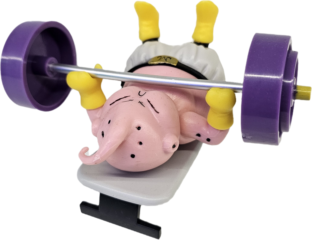 FIGURAS MAJIN BUU GYM PECHO DRAGON BALL