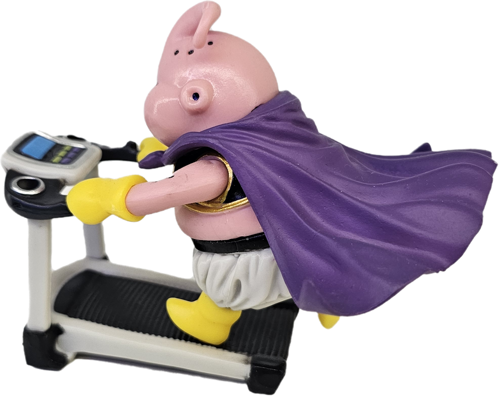 FIGURA MAJIN BUU CINTA CORRER DRAGON BALL