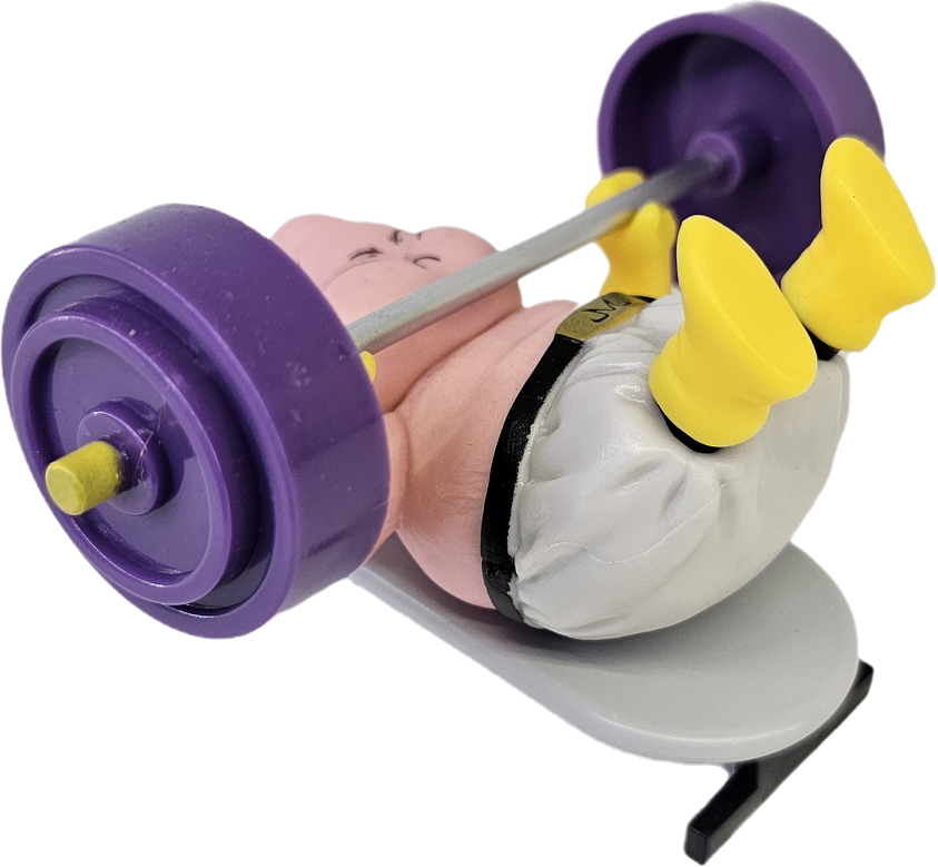 FIGURAS MAJIN BUU GYM PECHO DRAGON BALL