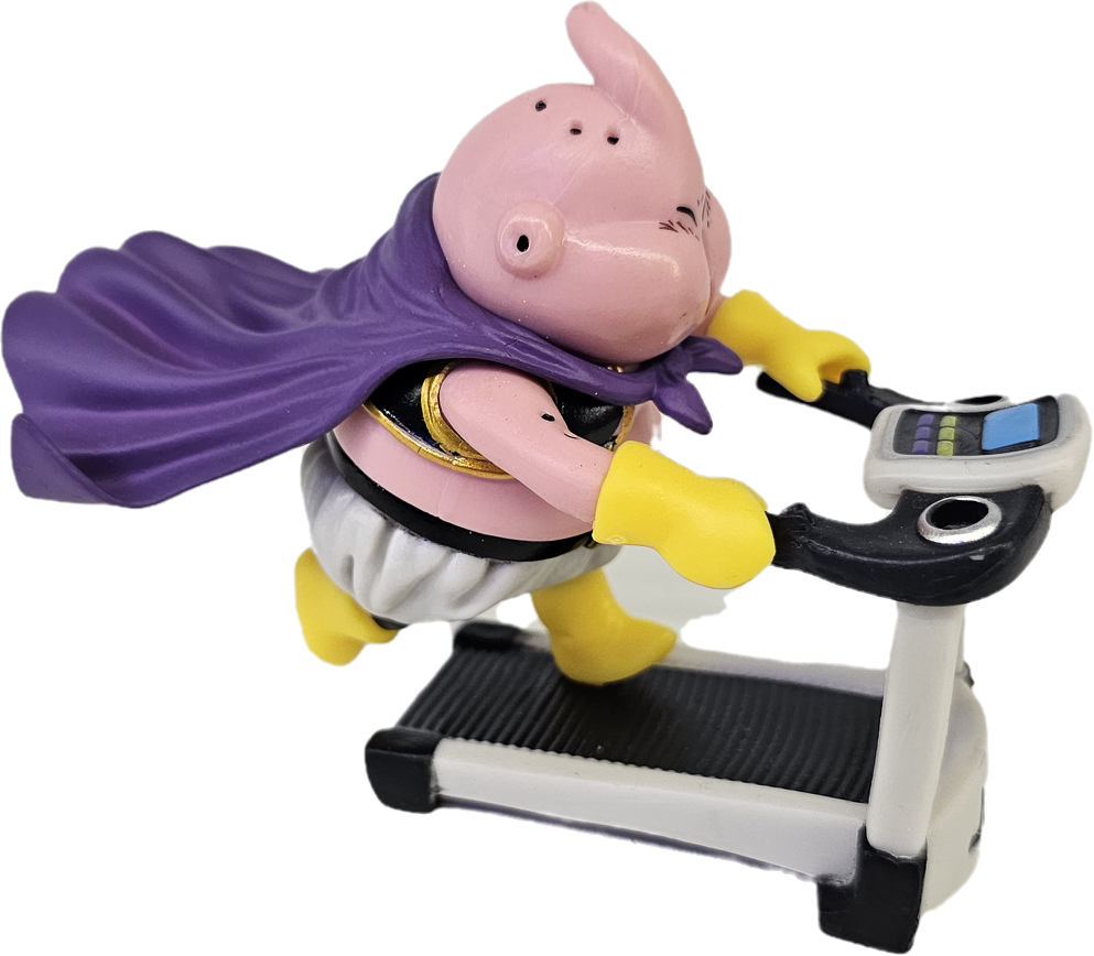 FIGURA MAJIN BUU CINTA CORRER DRAGON BALL
