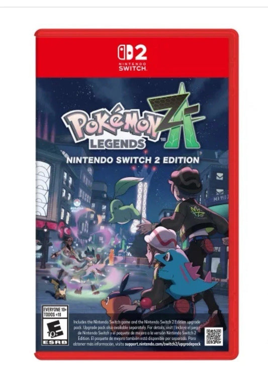 LEYENDAS POKÉMON: Z-A JUEGO DE NINTENDO SWITCHO 2 (NUEVO SELLADO)