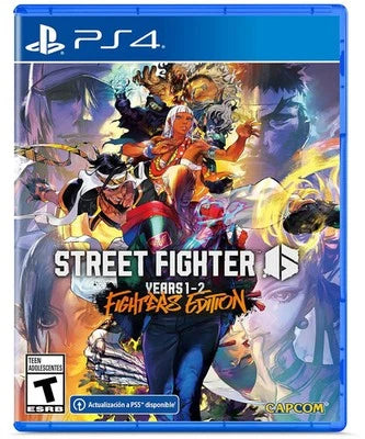 STREET FIGTHER YEARS 1-2 FIGTHERS EDITION JUEGO DE PS4 ( NIEVO SELLADO)