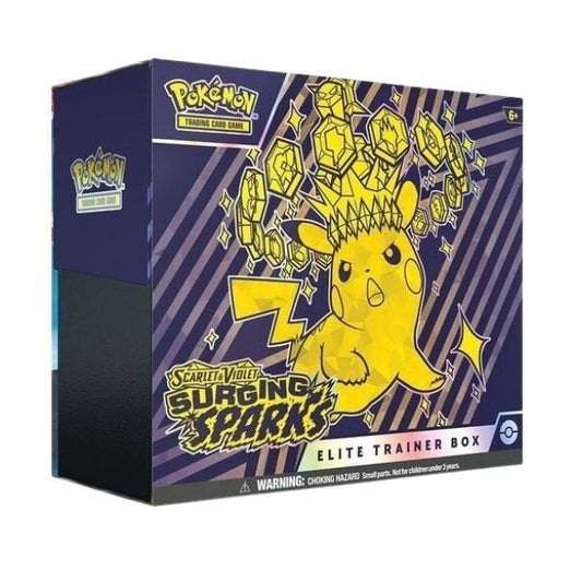 CAJA DE ENTRENADOR CHISPAS FULGURANTES POKEMON TCG ELITE TRAINER BOX  (ETB)