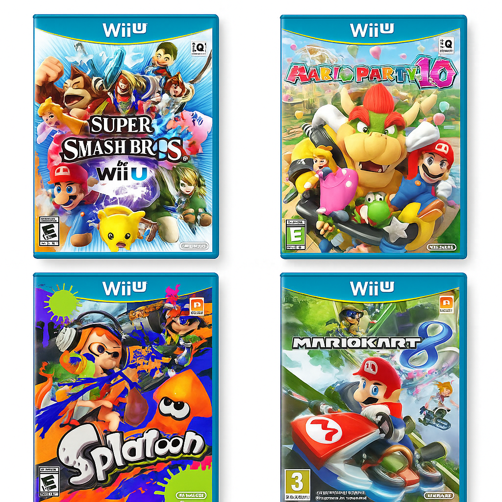 JUEGOS NINTENDO WII U