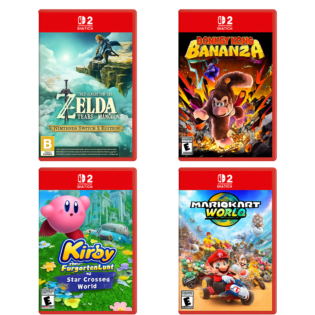 JUEGOS NINTENDO SWITCH 2