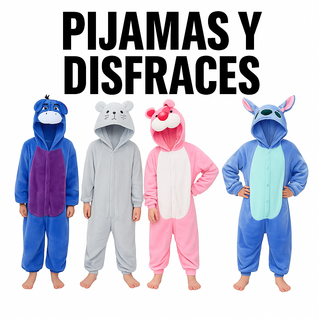 PIJAMAS Y DISFRACES