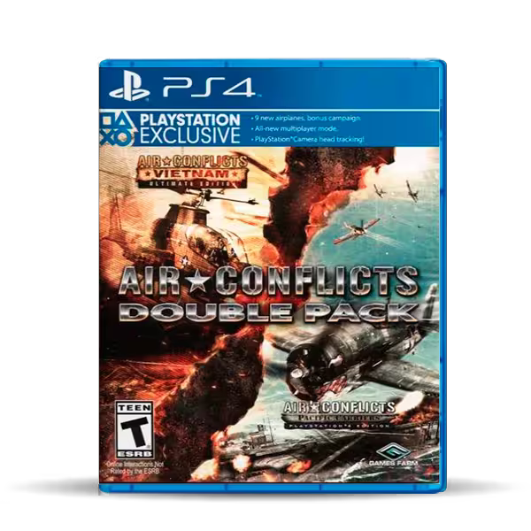 AIR CONFLICTS: DOUBLE PACK PACIFIC (USADO) – JUEGO DE PLAYSTATION 4
