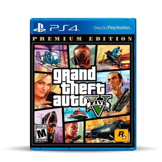 GRAND THEFT AUTO 5  ( GTA 5 ) (JUEGO PS4 USADO )