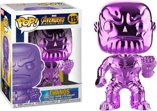 FUNKO POP: THANOS (CHROME) (AVENGERS: ENDGAME) #415