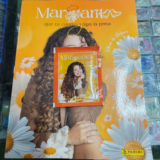 SOBRE MARGARITA FIGURITAS PANINI