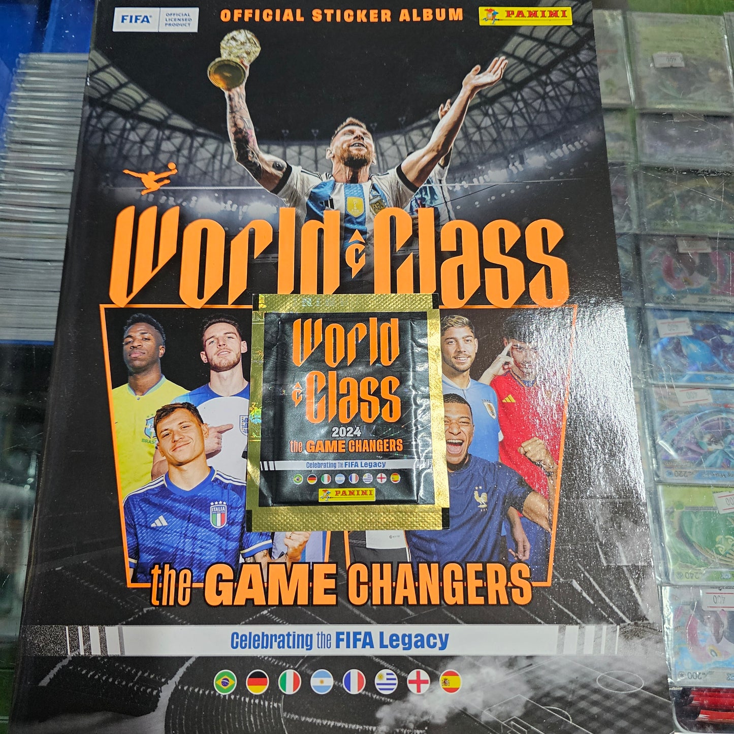 SOBRES WORLD CLASS FIGURITAS PANINI