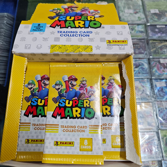 SOBRE SUPER MARIO CARTAS PANINI
