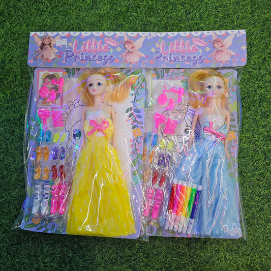 MUÑECA CON ACCESORIOS LITTLE PRINCESS