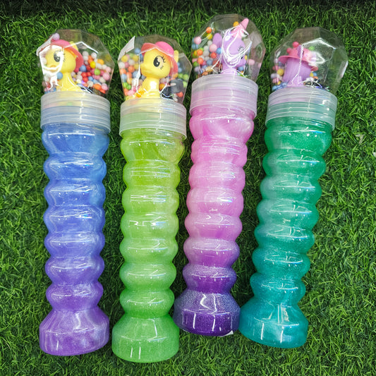 SLIME CON UNICORNIO DE COLORES