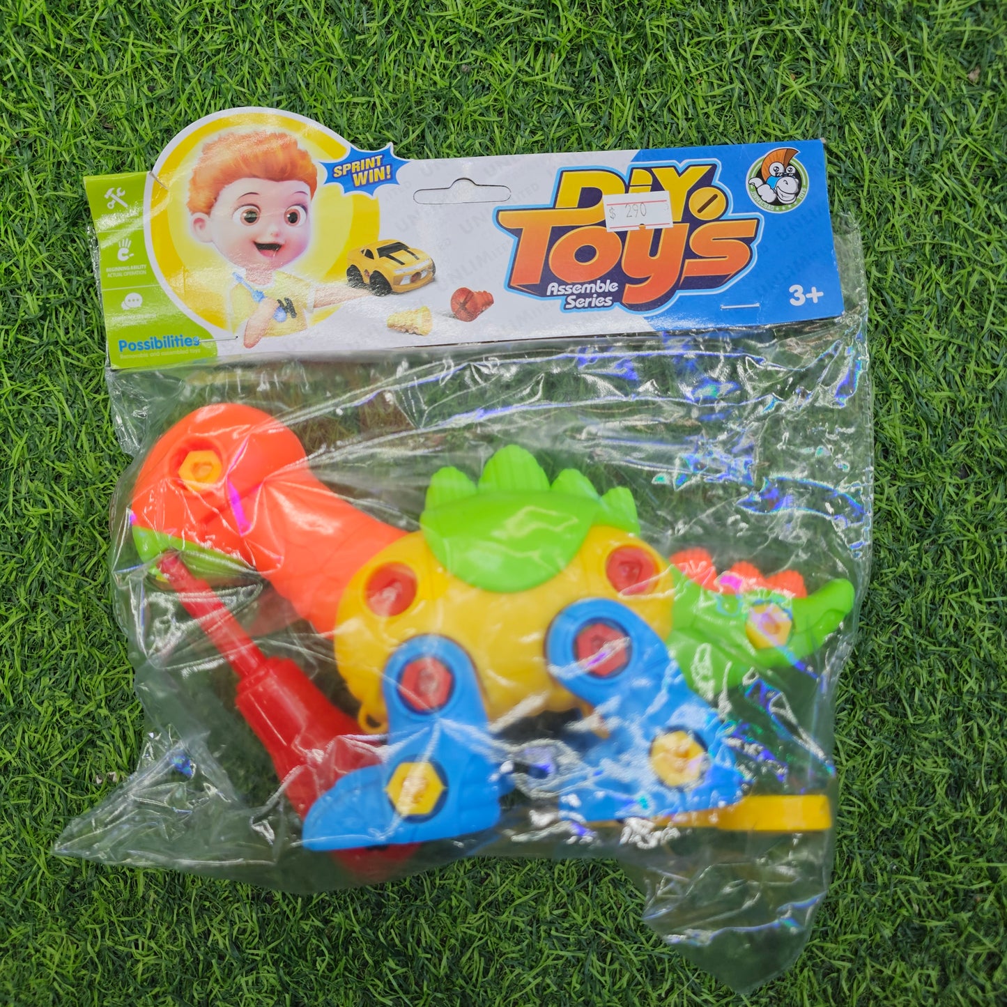 DINOSAURIO DESARMABLE HERRAMIENTA DIYO TOYS