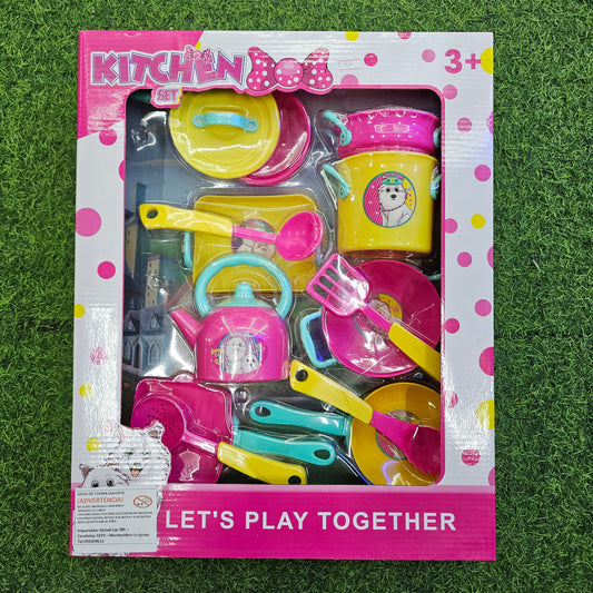 SET DE COCINA ROSA KITCHEN