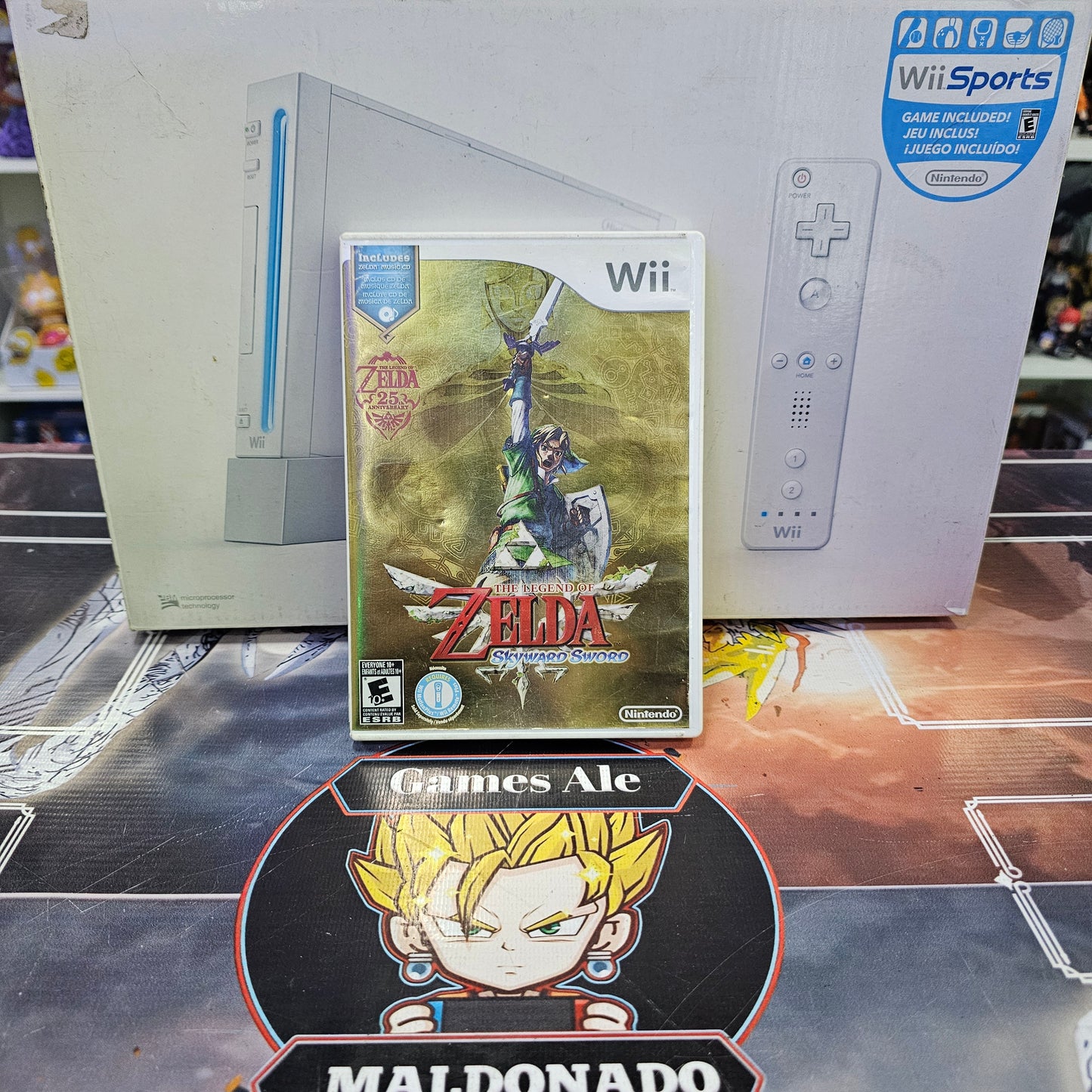 THE LEGEND OF ZELDA SKYWARD SWORD JUEGO DE NINTENDO WII (USADO)