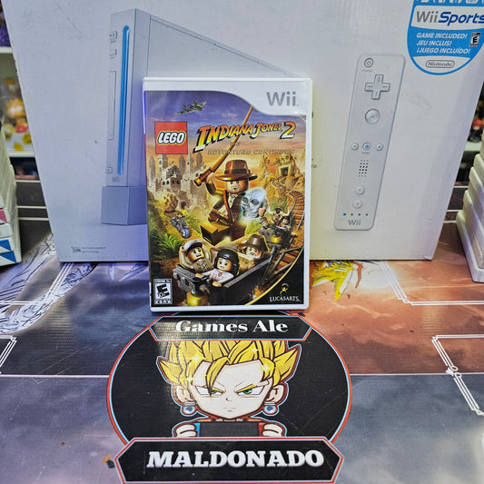 LEGO INDIANA JONES 2 JUEGO DE NINTENDO WII (USADO)